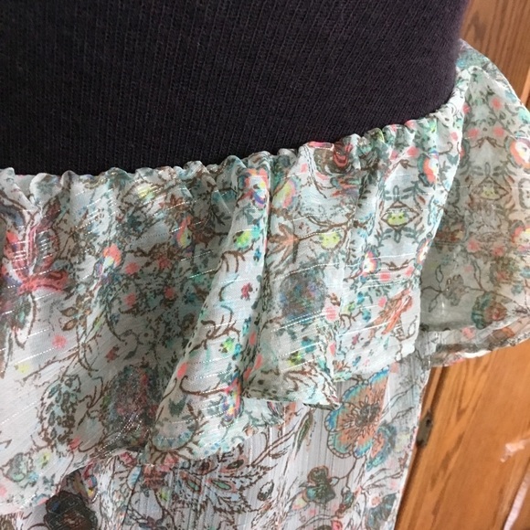 VICTORIA’S Secret XS cami style layered front floral semi sheer - Picture 13 of 15